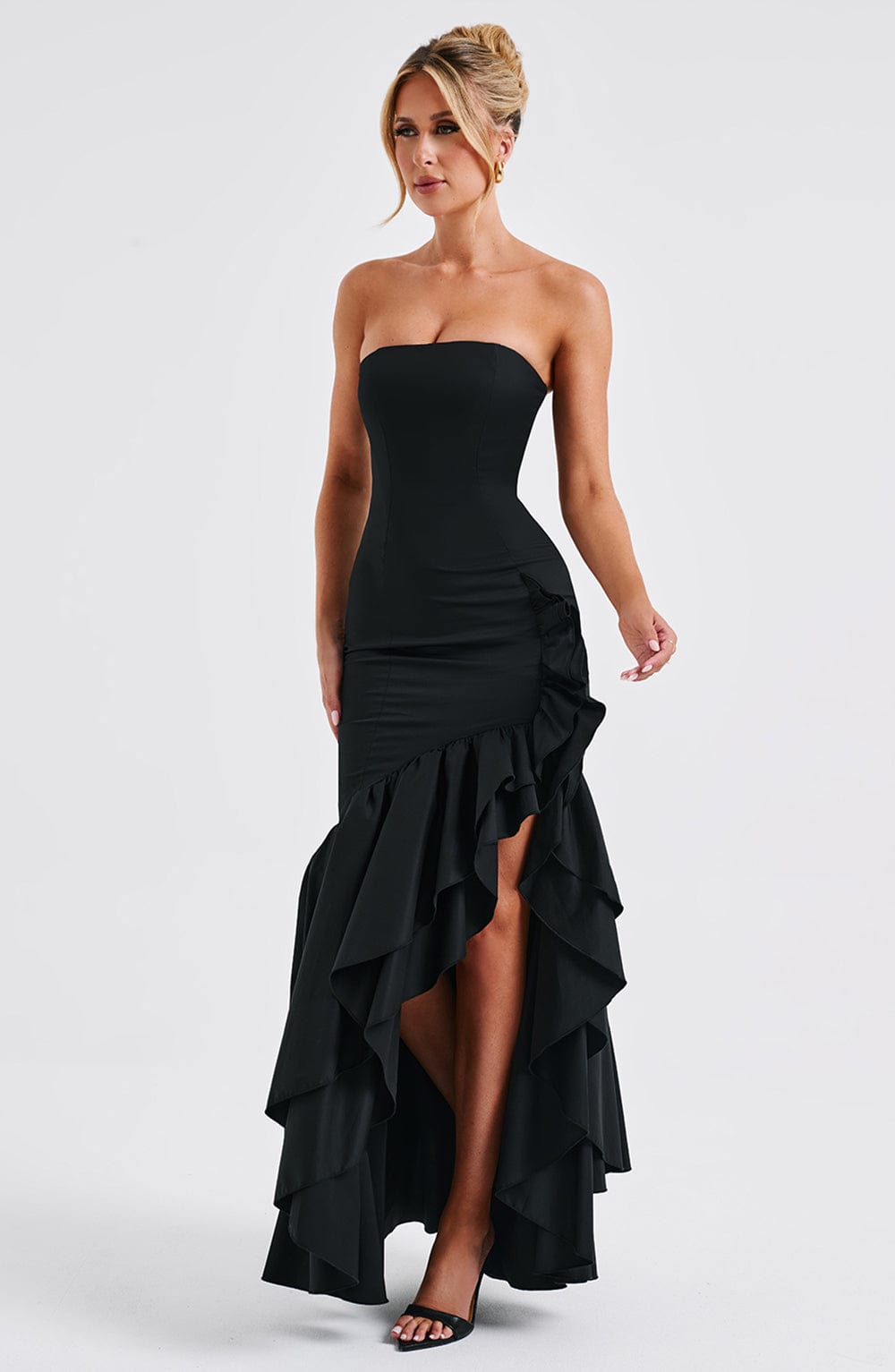 Vasileia - Rochie Maxi Cu Umerii Goi