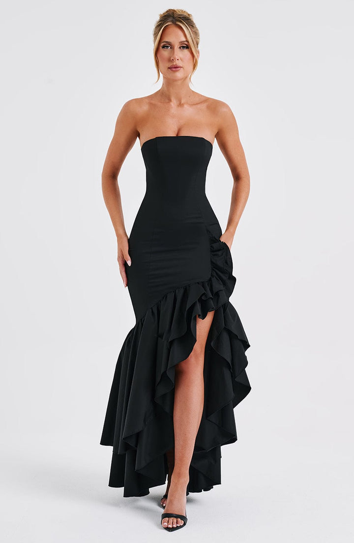 Vasileia - Rochie Maxi Cu Umerii Goi