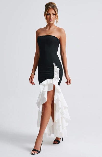 Vasileia - Rochie Maxi Cu Umerii Goi