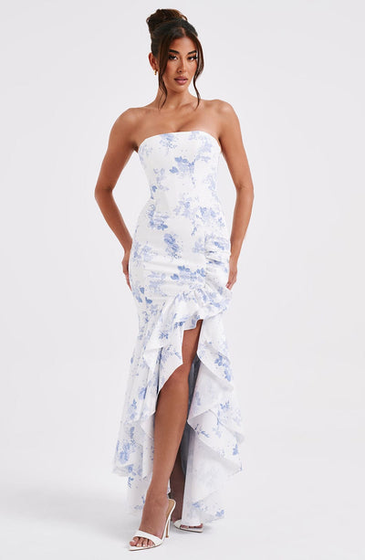 Vasileia - Rochie Maxi Cu Umerii Goi
