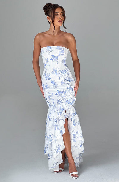 Vasileia - Rochie Maxi Cu Umerii Goi