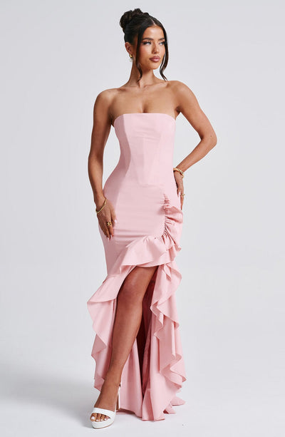 Vasileia - Rochie Maxi Cu Umerii Goi