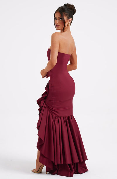 Vasileia - Rochie Maxi Cu Umerii Goi
