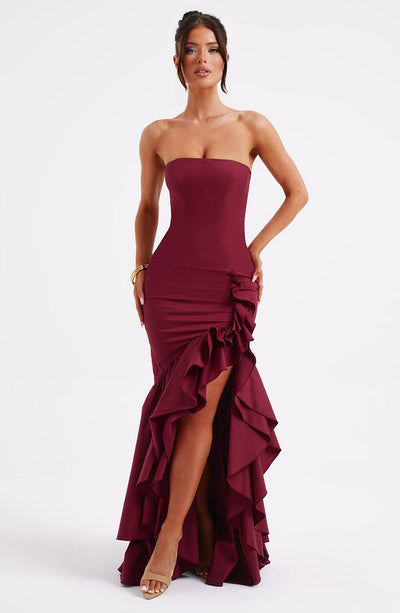 Vasileia - Rochie Maxi Cu Umerii Goi
