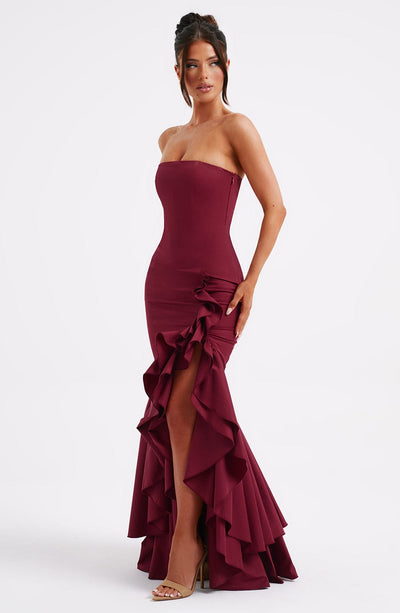 Vasileia - Rochie Maxi Cu Umerii Goi