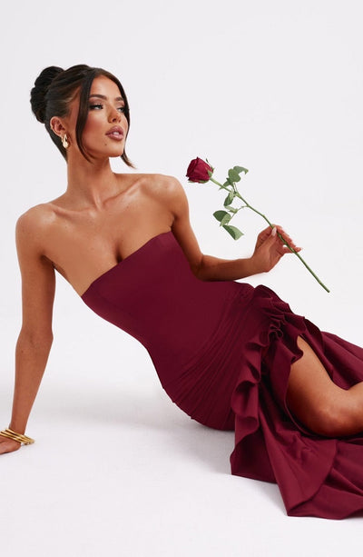 Vasileia - Rochie Maxi Cu Umerii Goi