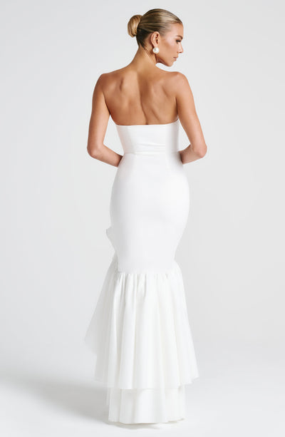 Vasileia - Rochie Maxi Cu Umerii Goi