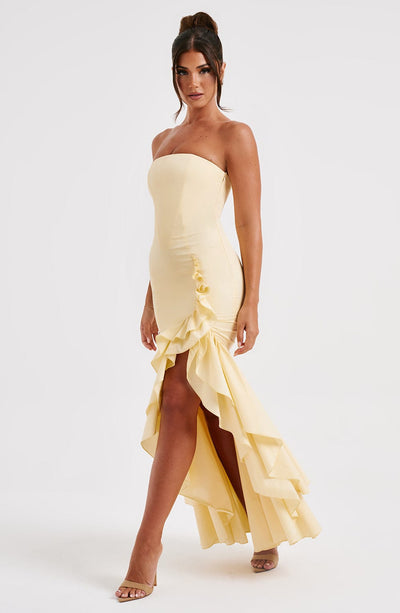 Vasileia - Rochie Maxi Cu Umerii Goi