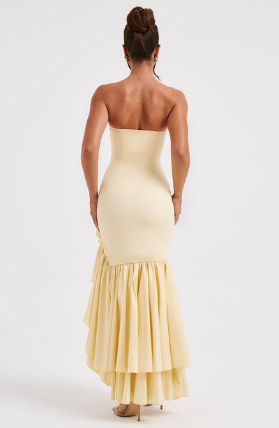 Vasileia - Rochie Maxi Cu Umerii Goi