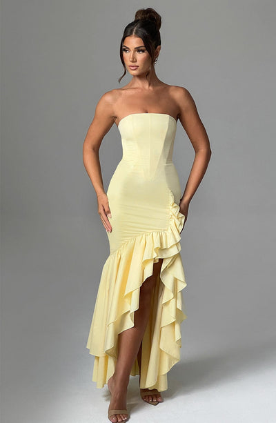 Vasileia - Rochie Maxi Cu Umerii Goi