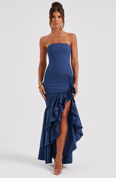 Vasileia - Rochie Maxi Cu Umerii Goi