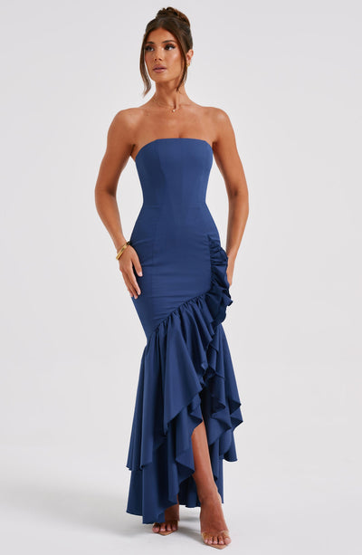 Vasileia - Rochie Maxi Cu Umerii Goi