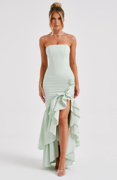 Vasileia - Rochie Maxi Cu Umerii Goi