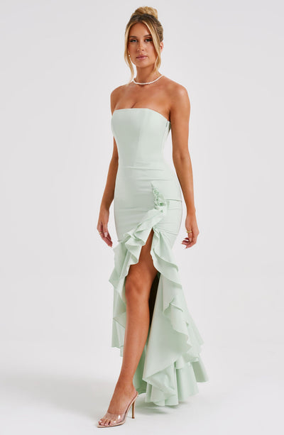 Vasileia - Rochie Maxi Cu Umerii Goi