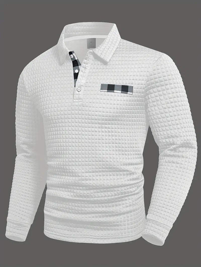 Hughes - Cămașă Casual Din Tricot Gros Cu Nasturi