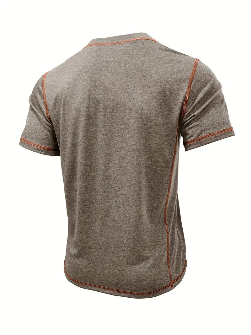 Orazio - Tricou Cu Mâneci Scurte și Nasturi