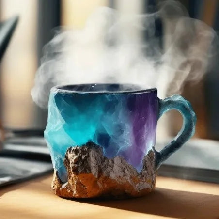 CrystalMug - Cani De Cafea Din Cristal Mineral