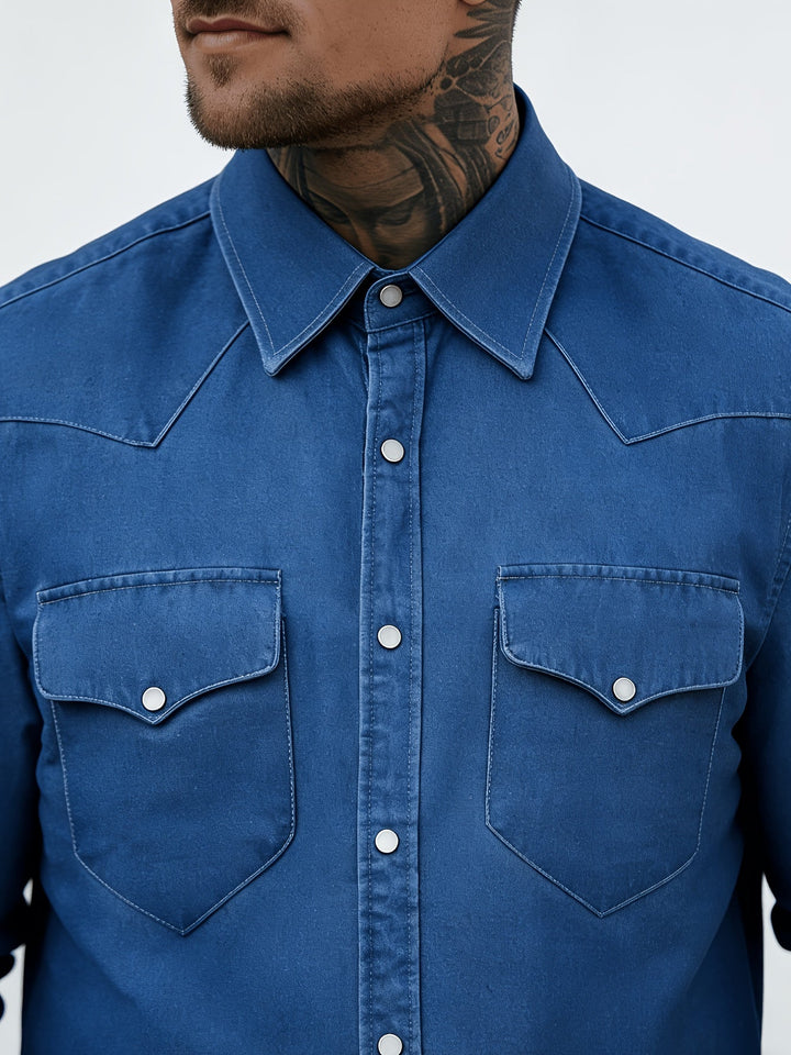 Zeynal - Cămașă Casual Din Denim