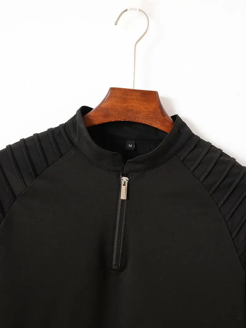 Linwood  - Tricou Polo Cu Mânecă Lungă și Fermoar