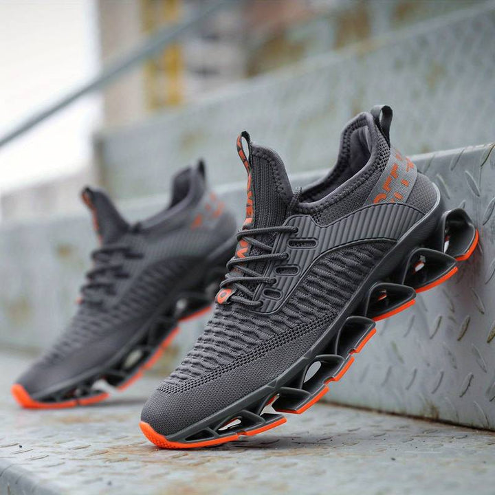 Shmuel - Adidași Casual Geometrici cu șireturi