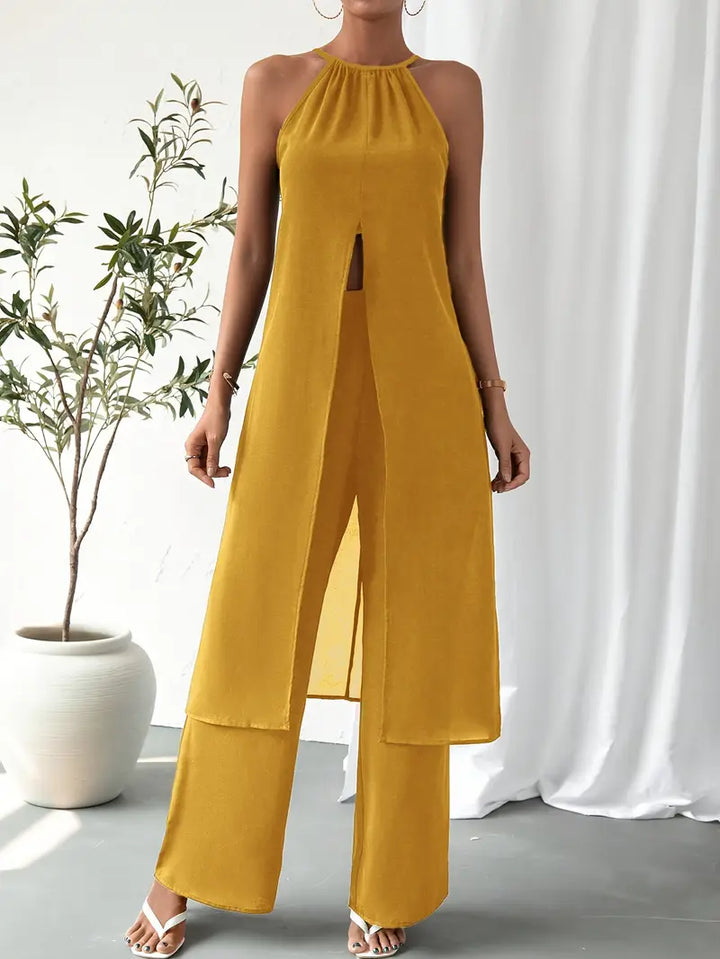 Eirini - Setează Elegante Din Două Piese Fără Mâneci