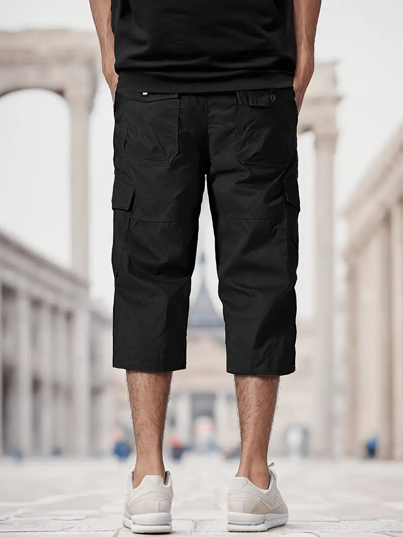 Gerhard - Pantaloni Eleganți Cu Buzunare Multiplă