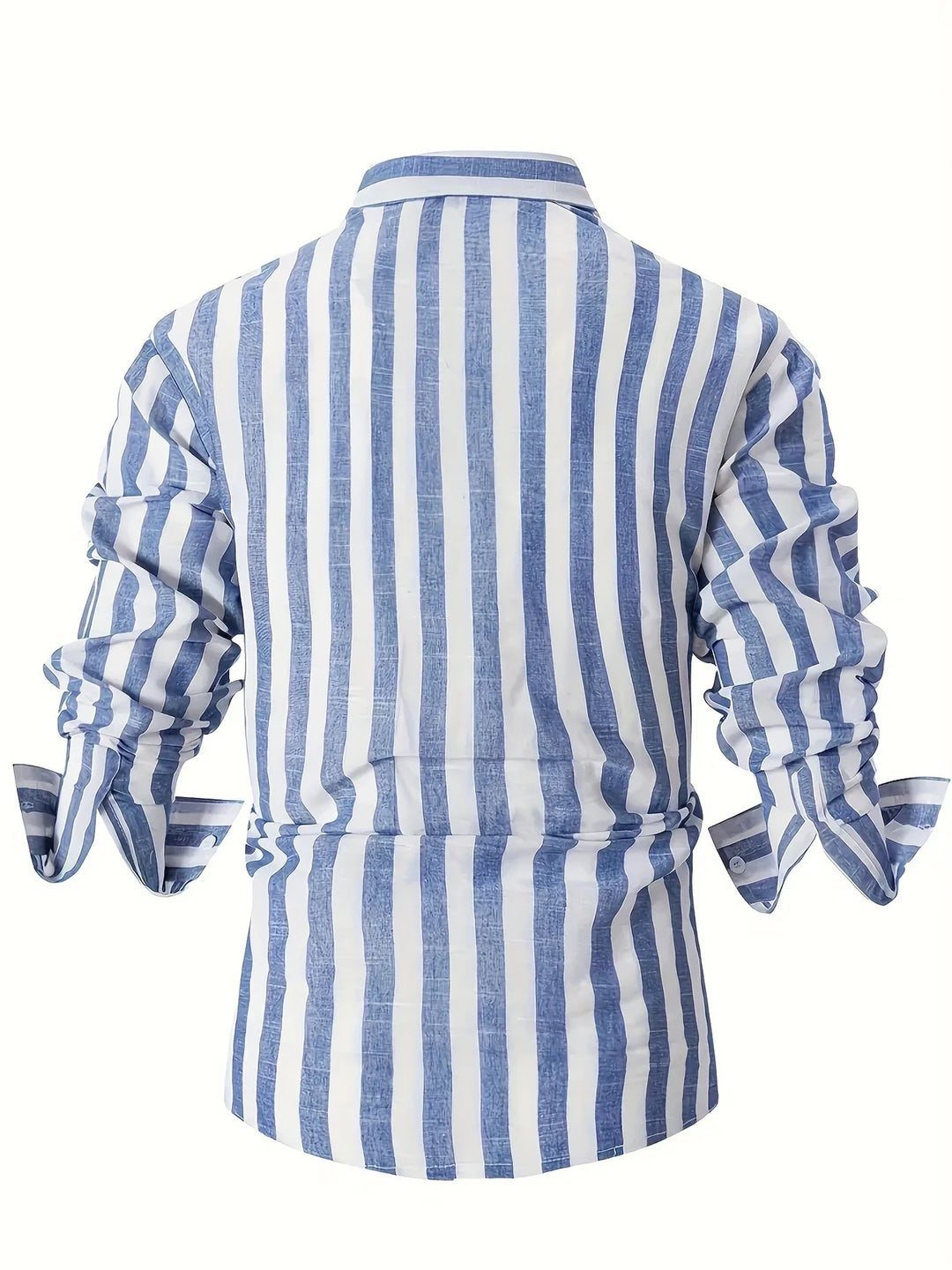 George - Cămașă Elegantă Cu Mâneci Lungi și Dungi