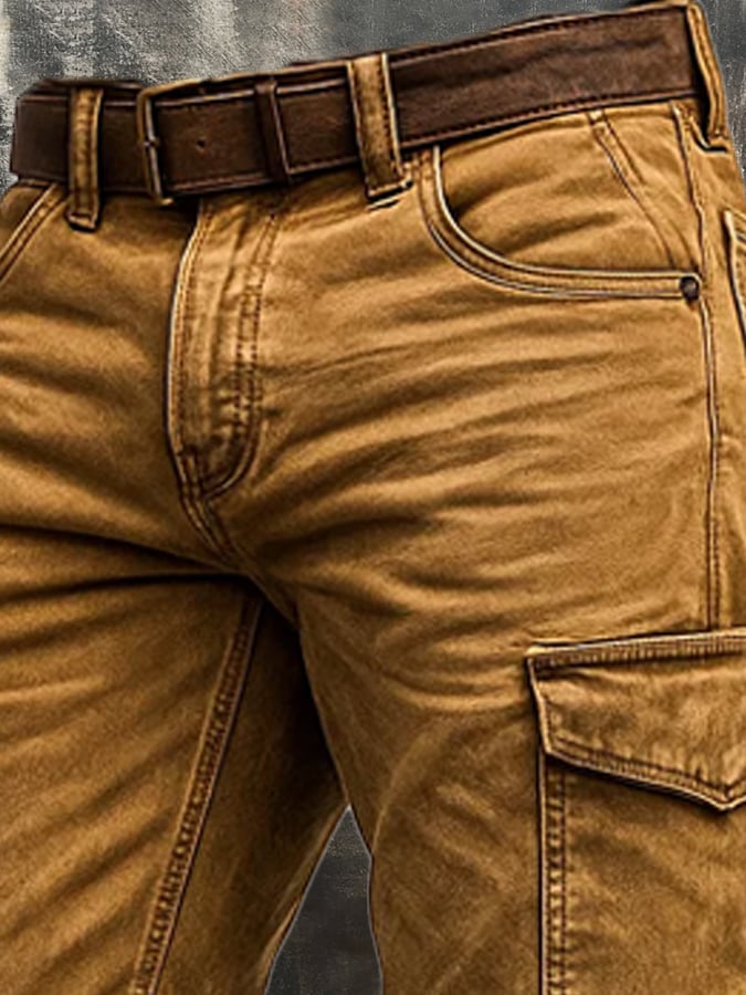 Bracewell - Pantaloni Tactici Vintage Pentru Exterior Cu Multiple Buzunare