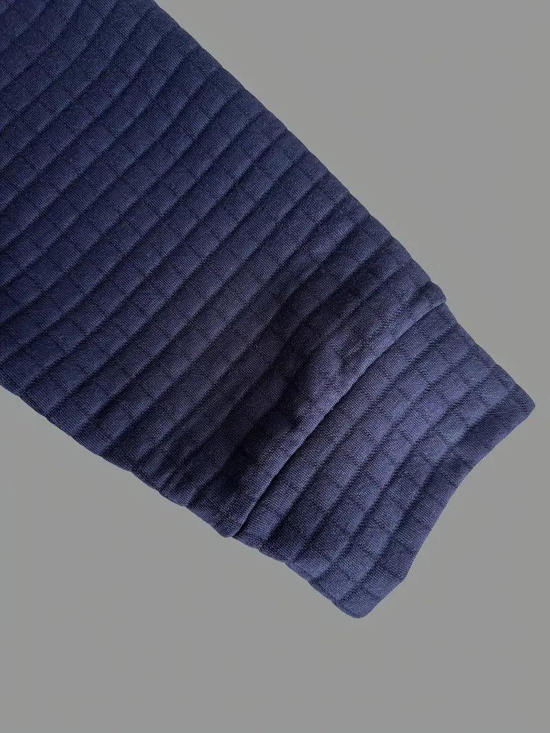 Ephraim - Tricou Polo Texturat Cu Buzunar Pe Mânecă