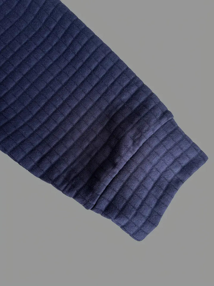 Ephraim - Tricou Polo Texturat Cu Buzunar Pe Mânecă