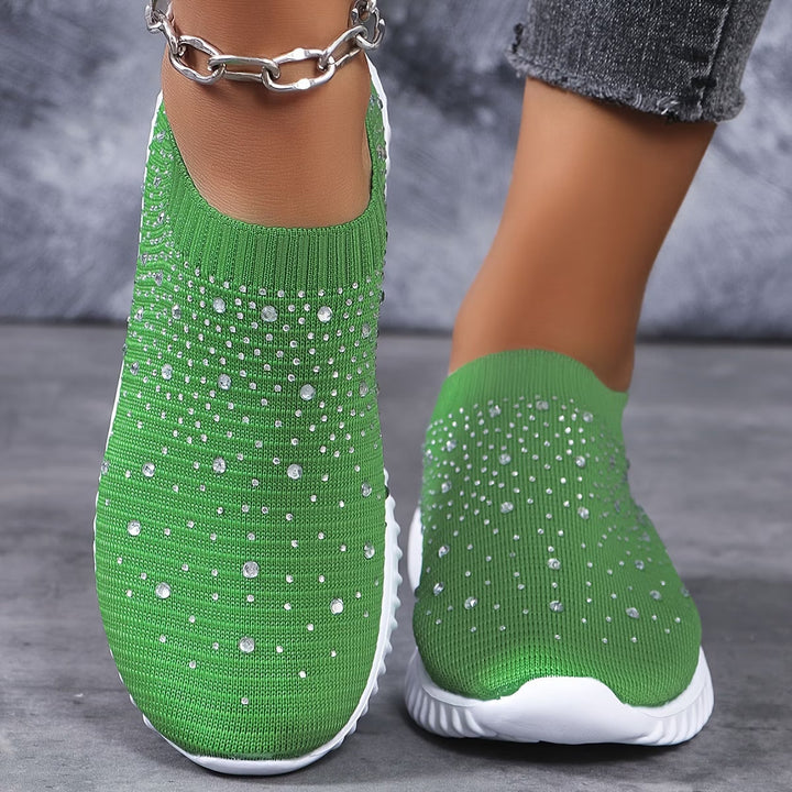 Elizaa – Adidași Comozi Cu Strasuri