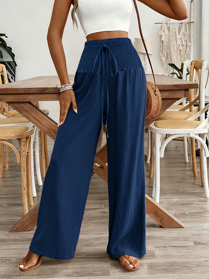 Rebeki - Pantaloni Lungi Din Bumbac Respirabil