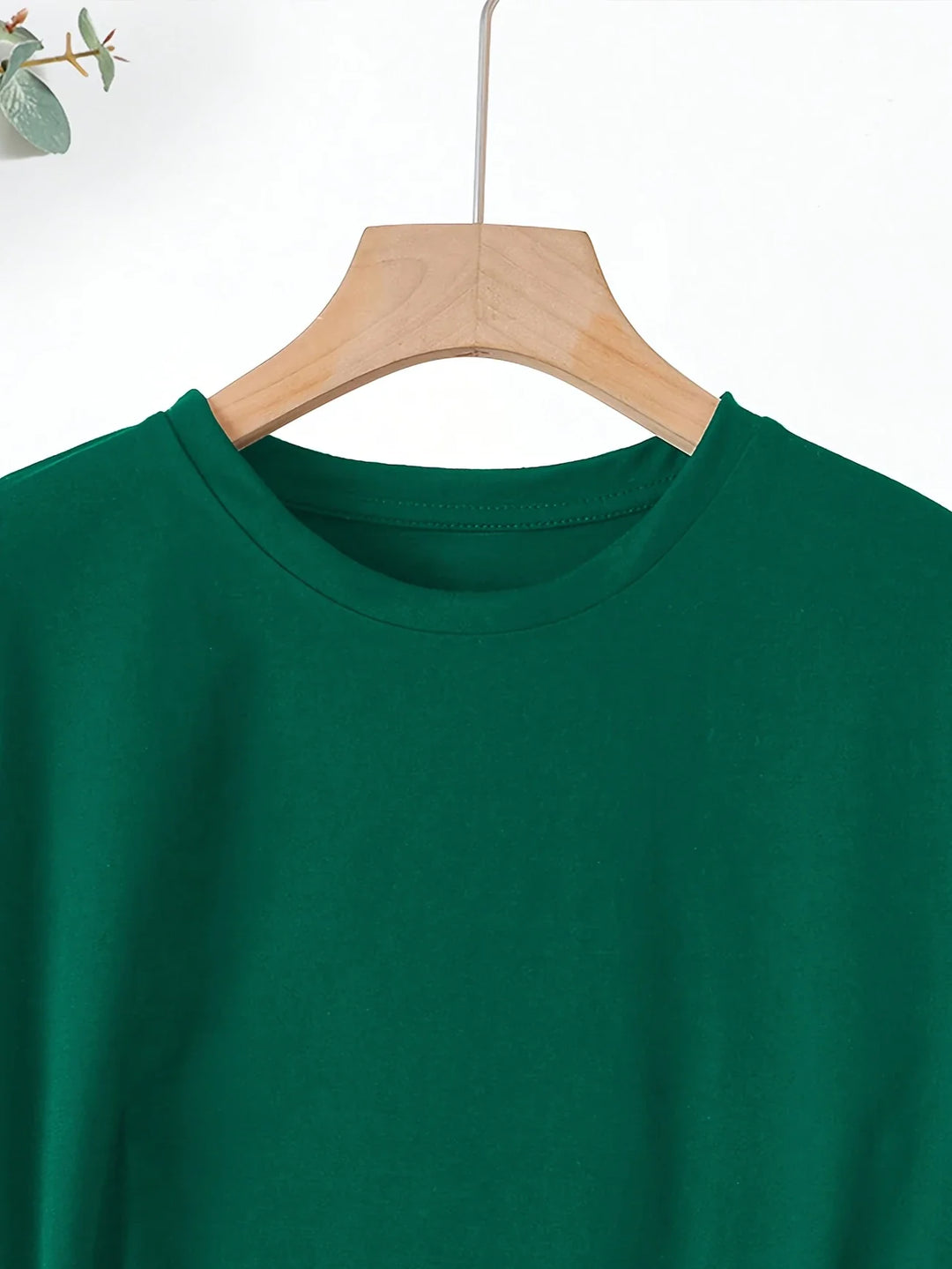 Larson - Tricou Casual Cu Mâneci Scurte și Imprimeu în Formă De Inimă