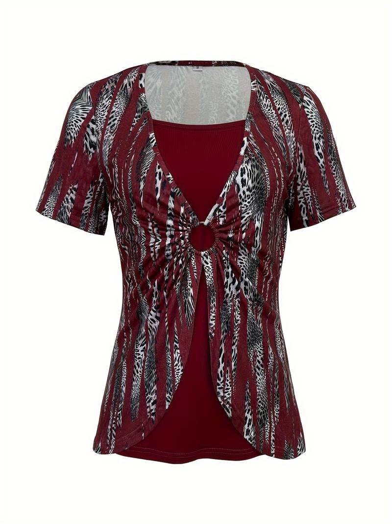 Nairy - Tricou Casual Cu Imprimeu