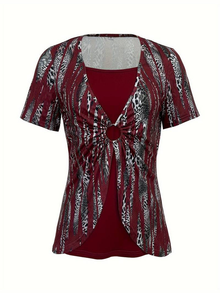 Nairy - Tricou Casual Cu Imprimeu