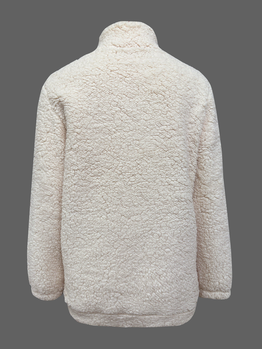Willemien - Hanorac Cu Mâneci Lungi Din Fleece, Cu Fermoar