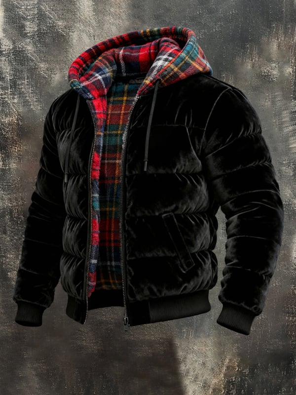 Trezeguet - Jacheta Casual Cu Glugă și Fermoar