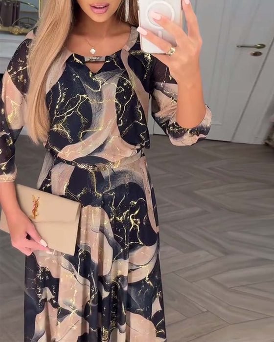 Eithne - Rochie Elegantă Din șifon
