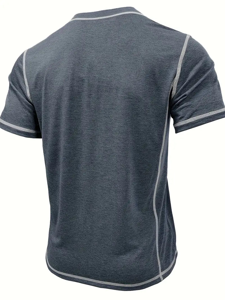 Orazio - Tricou Cu Mâneci Scurte și Nasturi