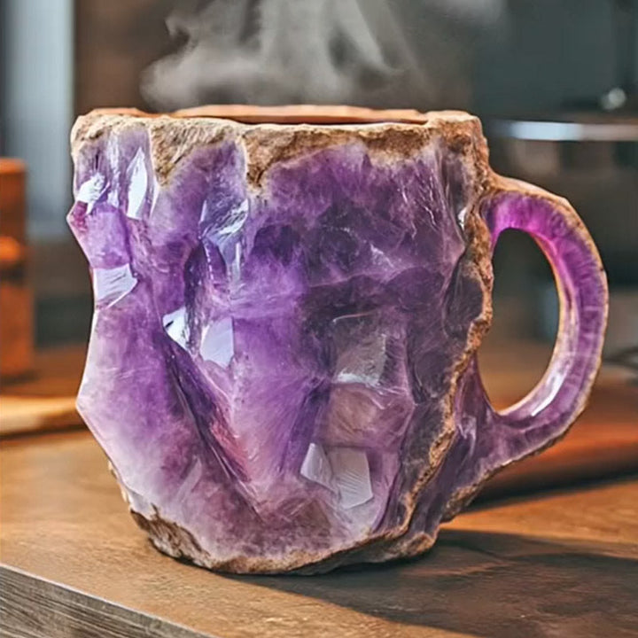 CrystalMug - Cani De Cafea Din Cristal Mineral