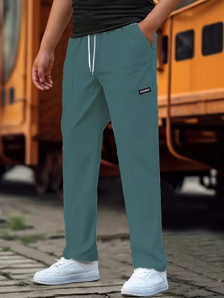 Travys - Pantaloni Sportează Casual Cu Buzunare