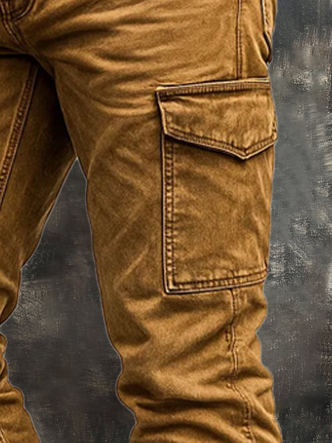 Bracewell - Pantaloni Tactici Vintage Pentru Exterior Cu Multiple Buzunare
