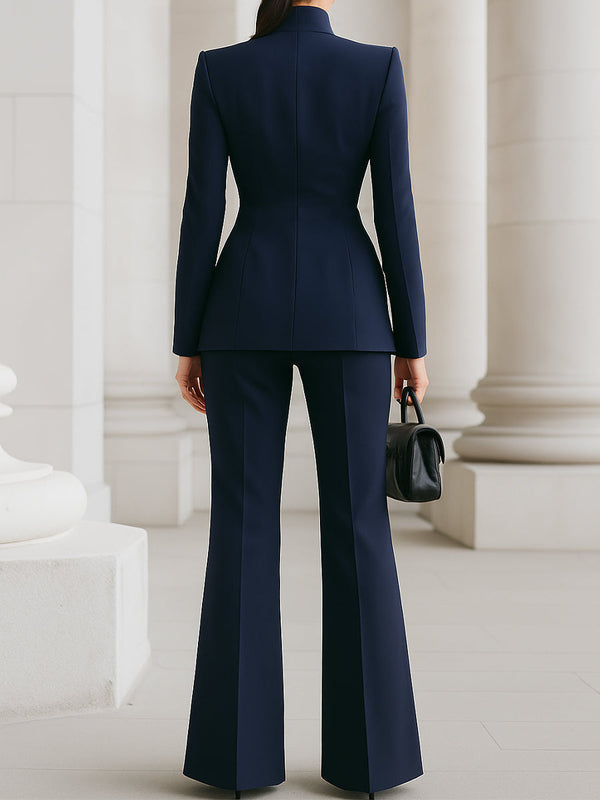 Riina - Set Elegantă Format Din Sacou și Pantaloni