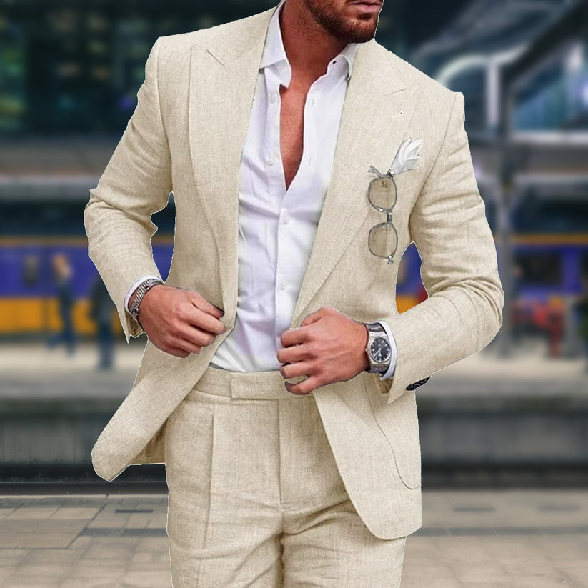 Hilmar - Costum elegant subțire potrivit