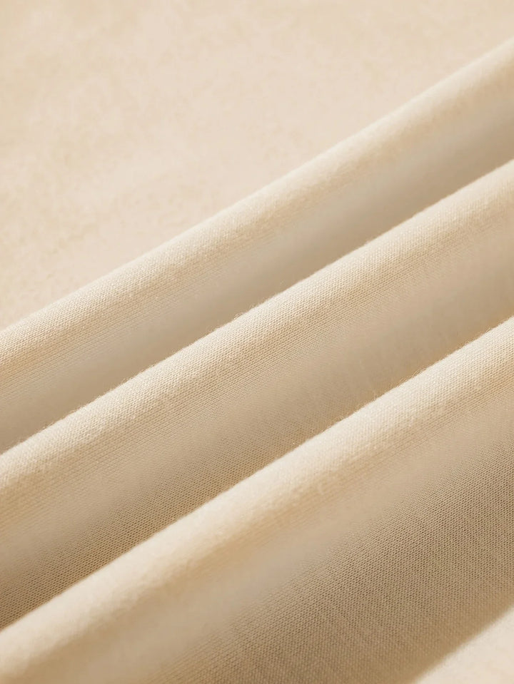 Larson - Tricou Casual Cu Mâneci Scurte și Imprimeu în Formă De Inimă