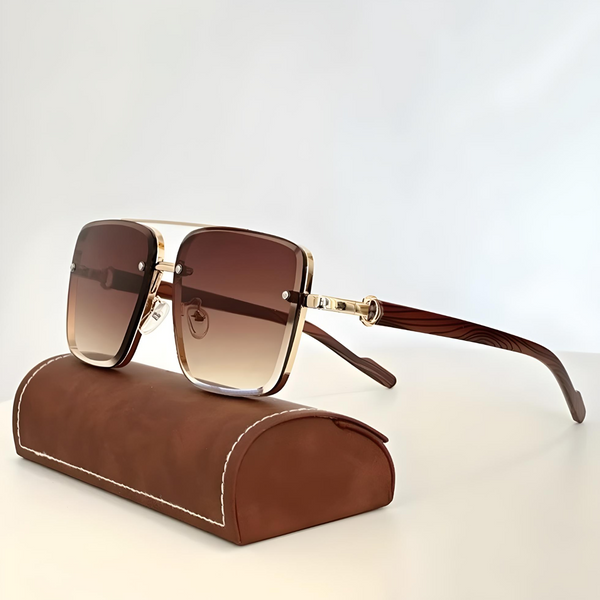 VintEdge - Ochelari de Soare Retro Pătrați