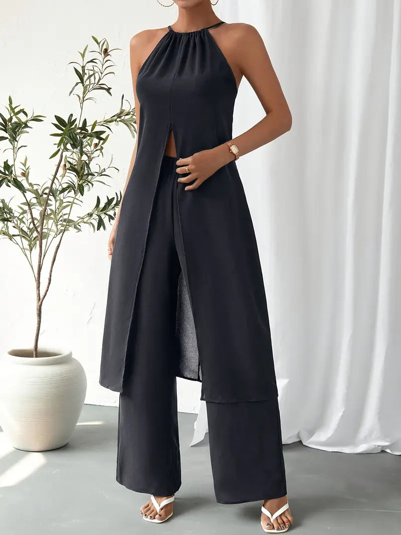 Eirini - Setează Elegante Din Două Piese Fără Mâneci