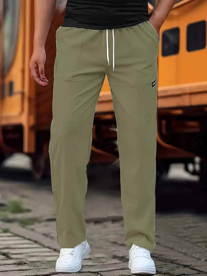 Travys - Pantaloni Sportează Casual Cu Buzunare