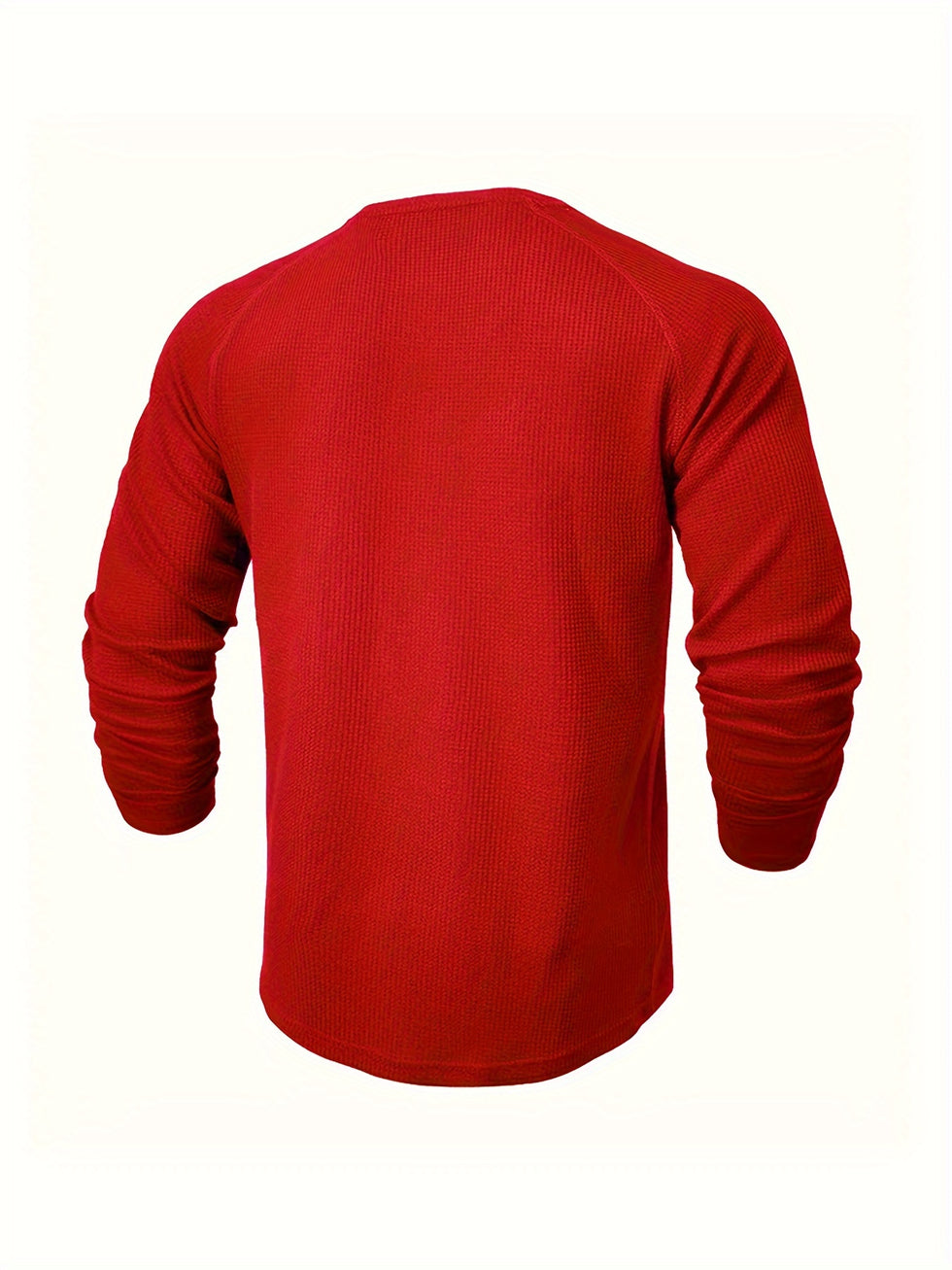 Jarik - Tricou Henley Cu Mâneci Lungi Și Textură