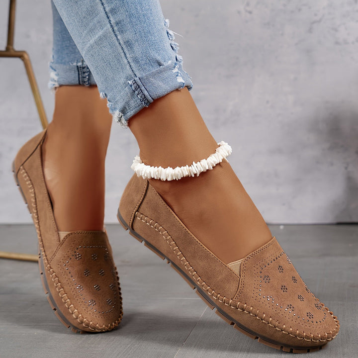 Lyrissa - Pantofi Confortabili Cu Cusături
